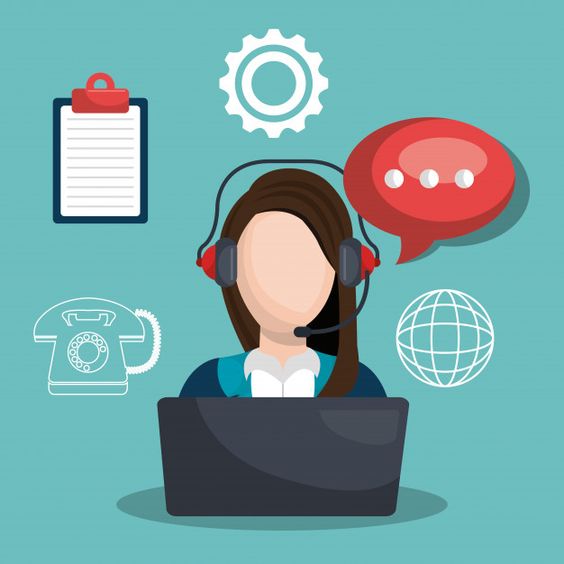 atendente de call center em ligação com o código 0303