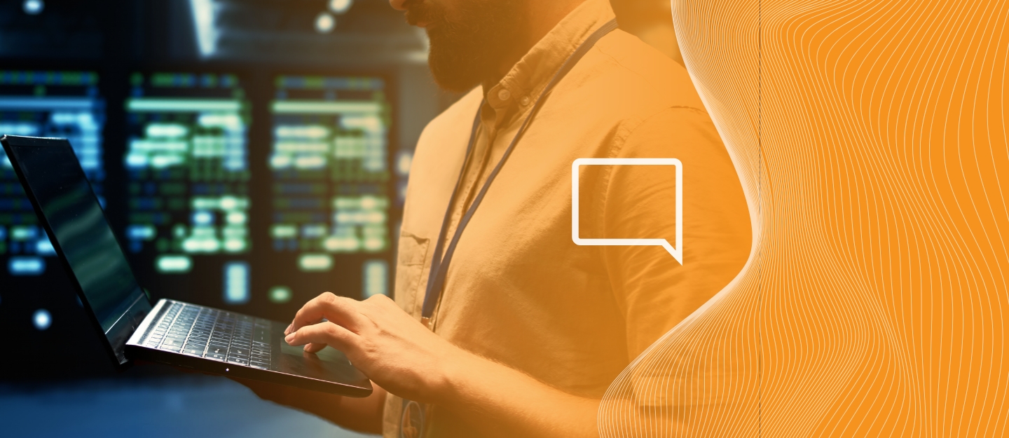 Pessoa conectando o SIP Trunking na central IP legada